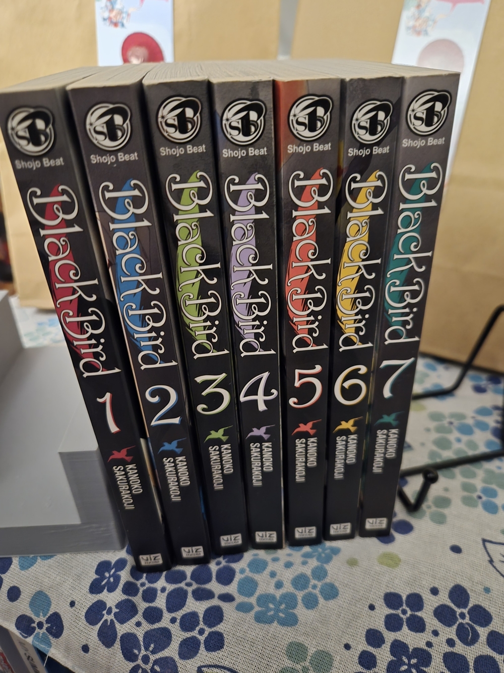 Black Bird manga volumes 1-7
